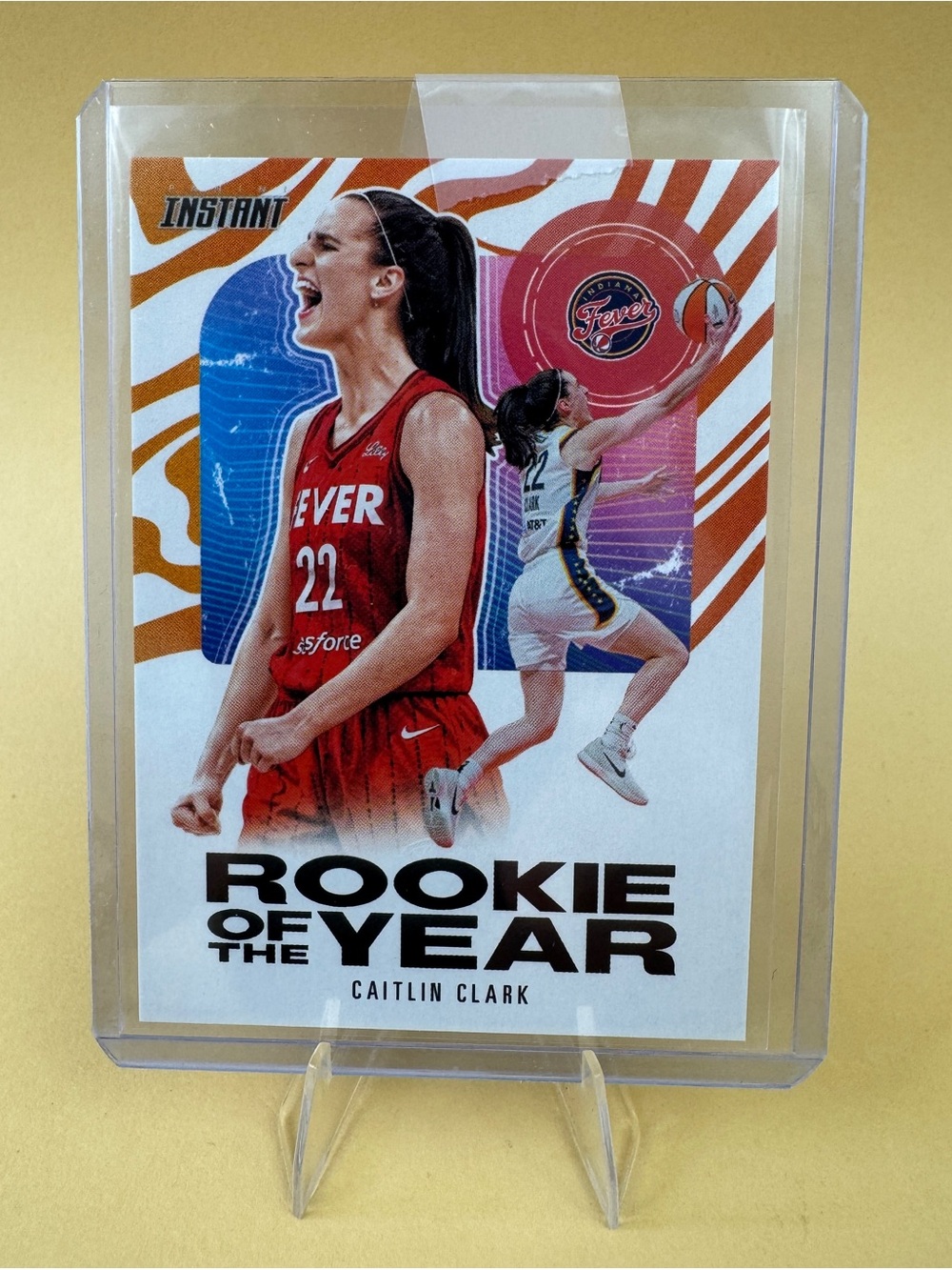 Caitlin Clark 2024 Panini Instant WNBA Rookie of the Year #CCROY-A RC MINT